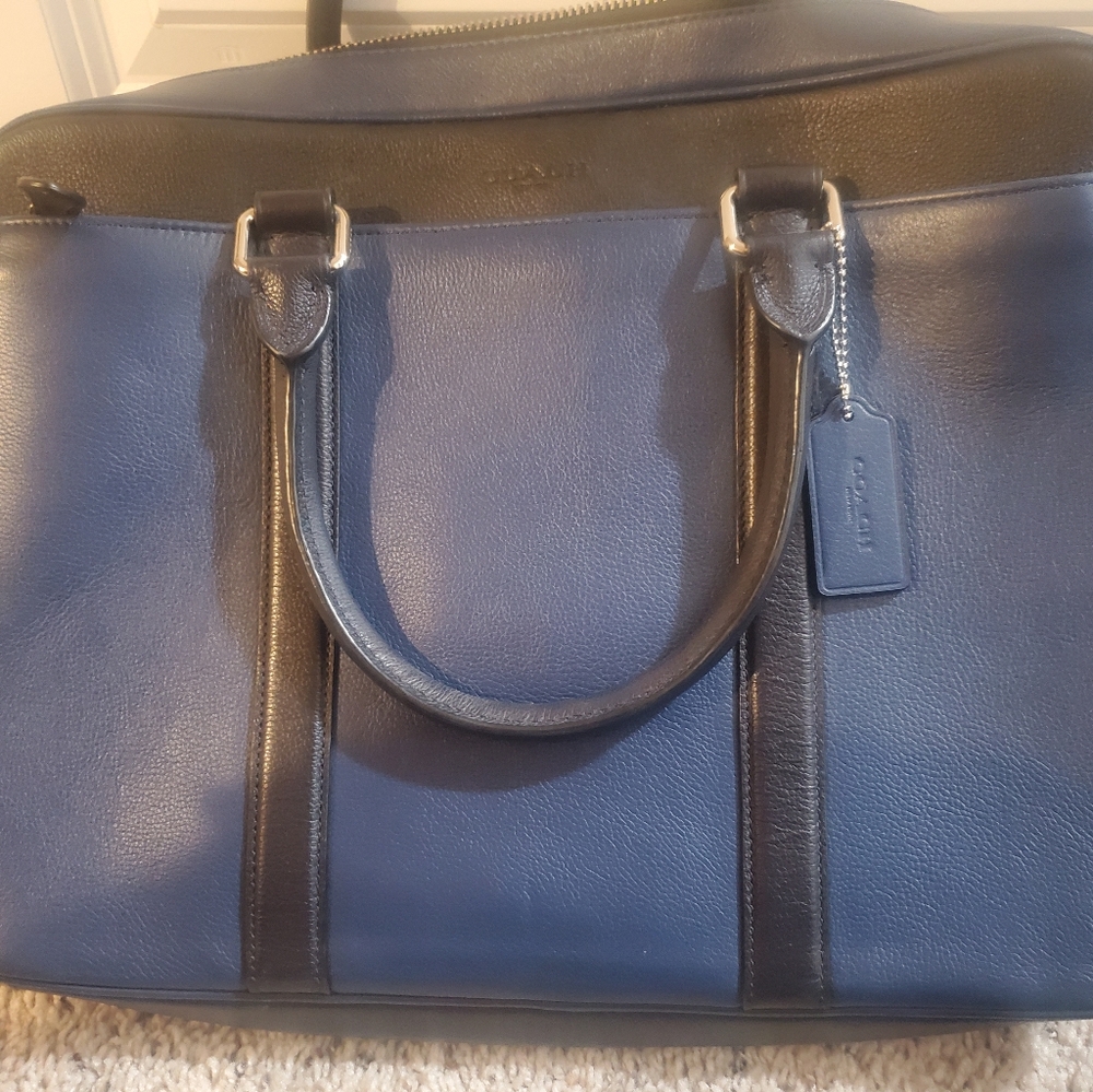 Coach Men's Genuine Leather briefcase